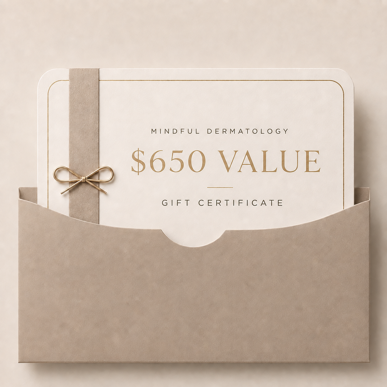 $650 Gift Certificate