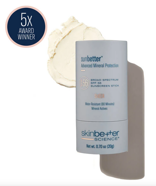Sunbetter SHEER SPF 56 Mineral Sunscreen Stick